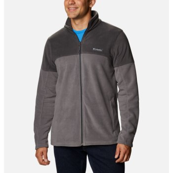 Columbia Jas Heren, Basin Trail III Full Zip Fleece Grijs, 29TYRMJKG